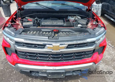 2022 Chevrolet Silverado 1500 4Wd Standard Bed Lt из США, поврежденный, VIN 2GCUDDEDXN1512000